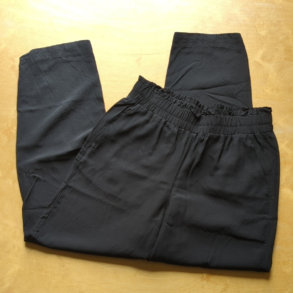 a new day Black Elastic Waist Jogger Pants